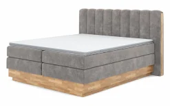 Boxspringbetten|Betten>MONDO Boxspringbett m. Motor grau