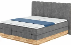 Boxspringbetten|Betten>MONDO Boxspringbett m. Motor grau