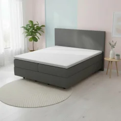 MONDO Boxspringbett schwarz^ Boxspringbetten|Betten