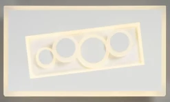Wandleuchten>MONDO casa NOVA LED-Wandleuchte 1flg weiß