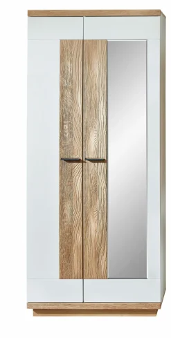 Garderoben>MONDO Garderobenschrank braunweiß