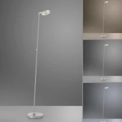 MONDO LED-Akku-Stehleuchte 1flg silberfarben^ Stehleuchten
