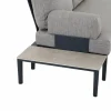 Loungetische>MONDO Loungeseitentisch grau