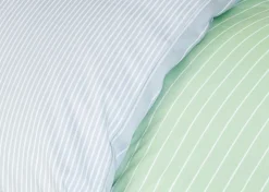 Satin>MONDO Mako-Satin-Bettwäsche grausilberfarben