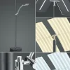 Stehleuchten>MONDO LED-Stehleuchte 2flg schwarz