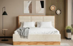 Polsterbetten|Betten>MONDO Polsterbett beige