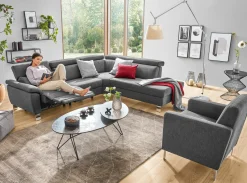 MONDO Polstergarnitur grau^ Sofas & Couches