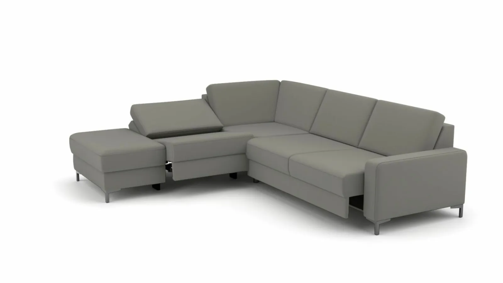 Sofas & Couches>MONDO Polstergarnitur grau