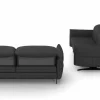 Sofas & Couches>MONDO Polstergarnitur grau