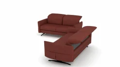 Sofas & Couches>MONDO Polstergarnitur rot