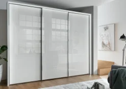 MONDO Schwebetürenschrank weiß^ Kleiderschränke