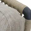 Gartensofas>MONDO 3-Sitzer Sofa braungrau