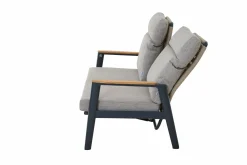 MONDO 2-Sitzer Sofa braungrau^ Gartensofas
