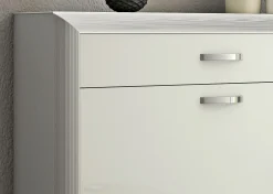MONDO Stand-Schuhschrank silberfarben^ Garderoben