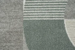 Moderne Teppiche>MONDO Webteppich modern weißgraublau