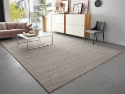 Moderne Teppiche>Musterring Handwebteppich beige