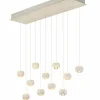 Pendelleuchten>Musterring LED-Pendelleuchte 11flg weiß
