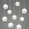 Musterring LED-Pendelleuchte 9flg weiß^ Pendelleuchten