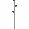 Musterring LED-Stehleuchte 3flg schwarz^ Stehleuchten