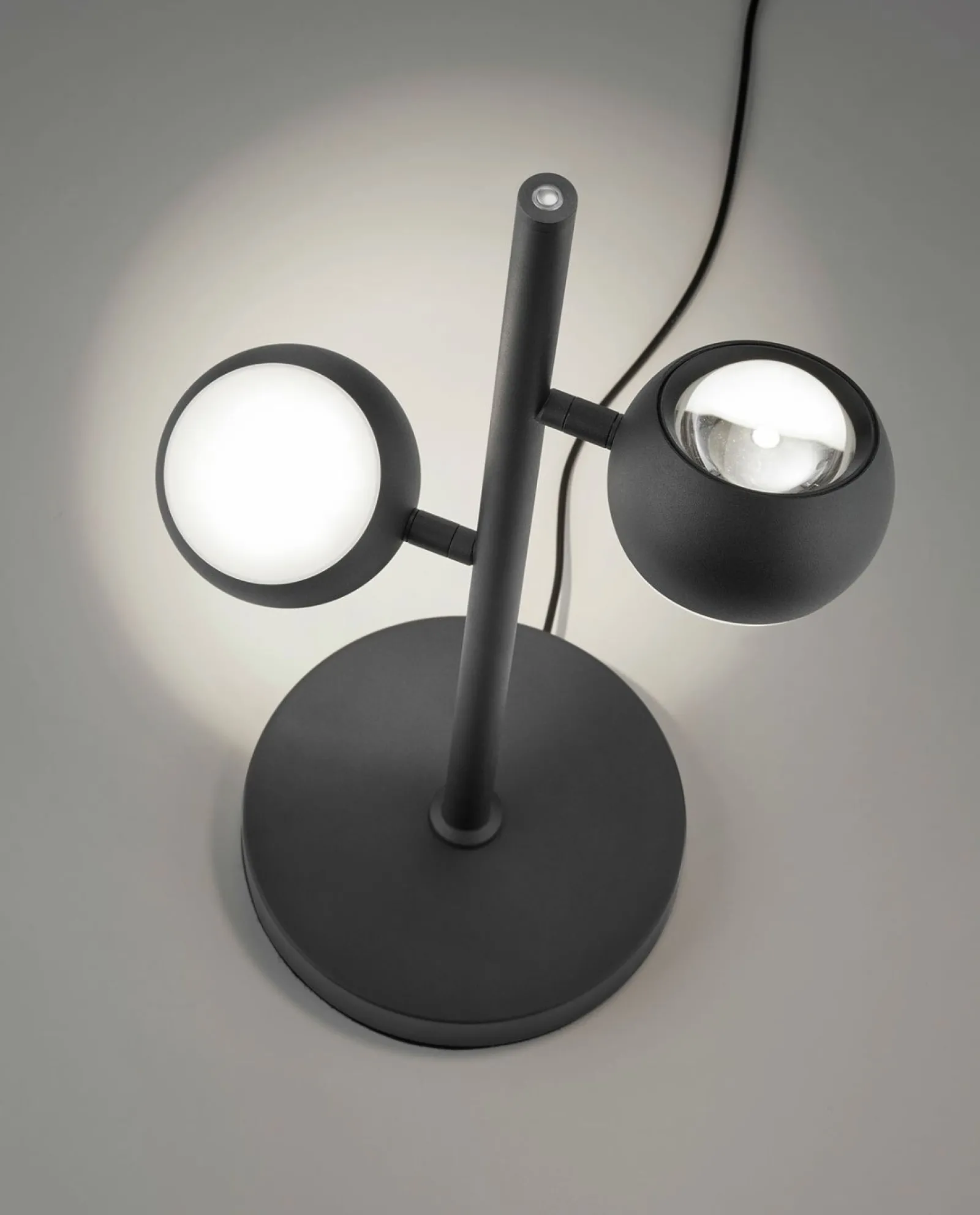 Tischleuchten>Musterring LED-Tischleuchte 2flg schwarz