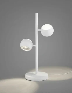Musterring LED-Tischleuchte 2flg weiß^ Tischleuchten