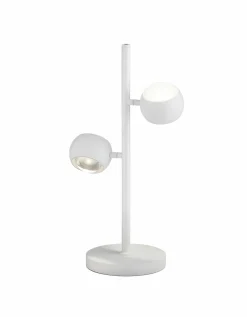 Musterring LED-Tischleuchte 2flg weiß^ Tischleuchten