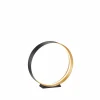 Tischleuchten>Musterring LED-Tischleuchte 1flg schwarzgoldfarben
