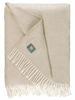 Wohndecken>Musterring Plaid beige