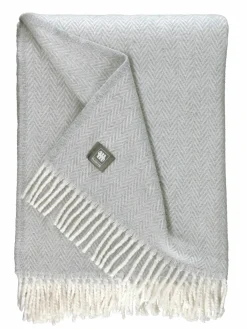 Wohndecken>Musterring Plaid grau
