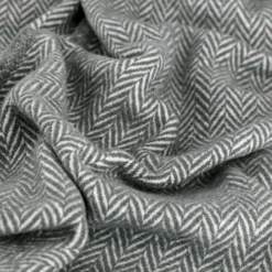 Wohndecken>Musterring Plaid grau