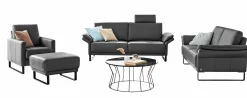Musterring Polstergarnitur grau^ Sofas & Couches