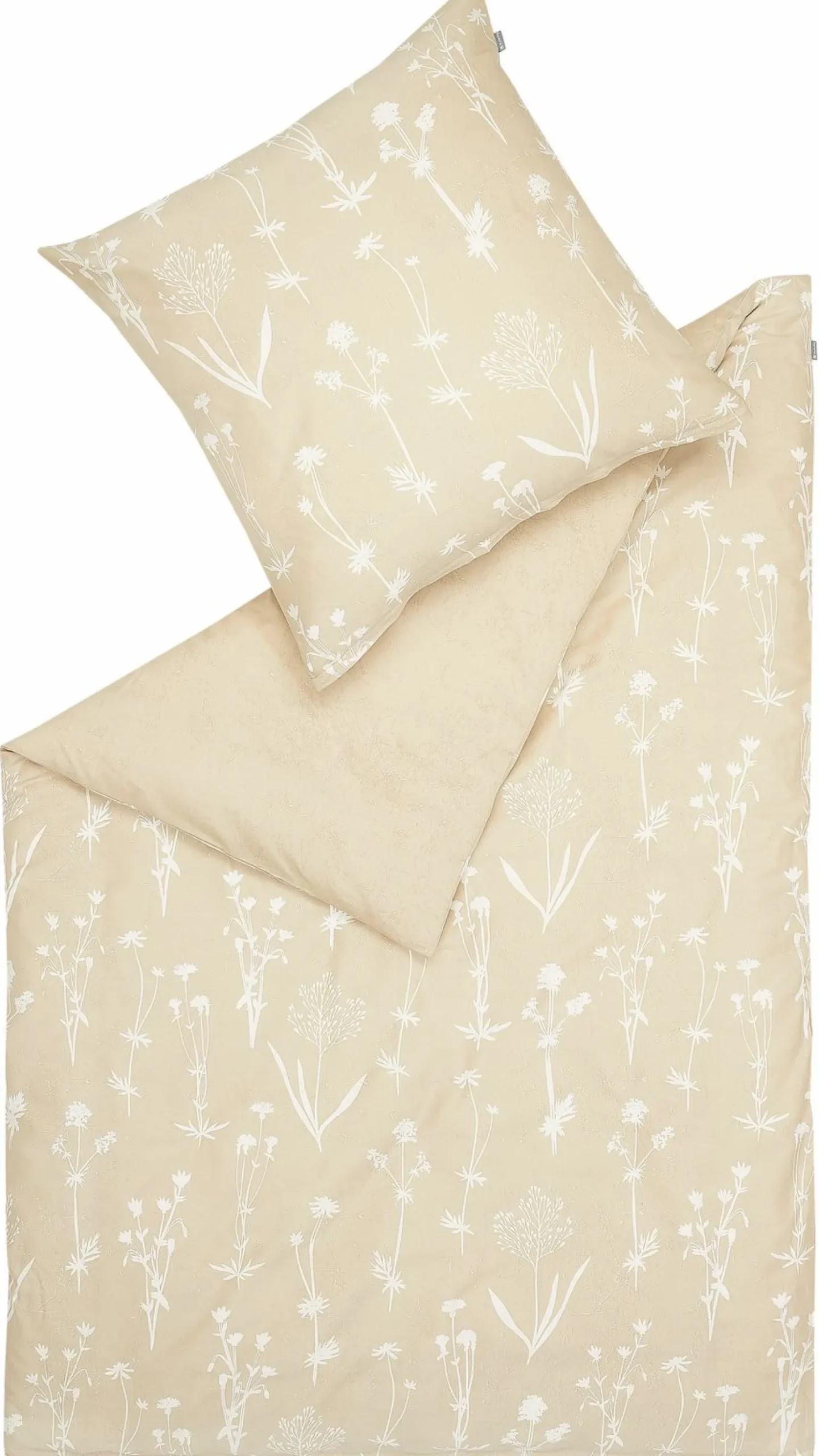 Satin>Musterring Satin-Bettwäsche beige