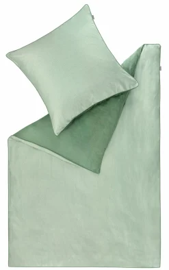 Musterring Satin-Bettwäsche grün^ Satin