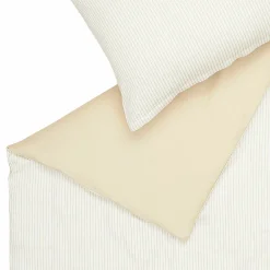 Satin>Musterring Satin-Bettwäsche beige