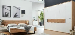 Schlafzimmer-Sets>Musterring Schlafzimmer braunweiß