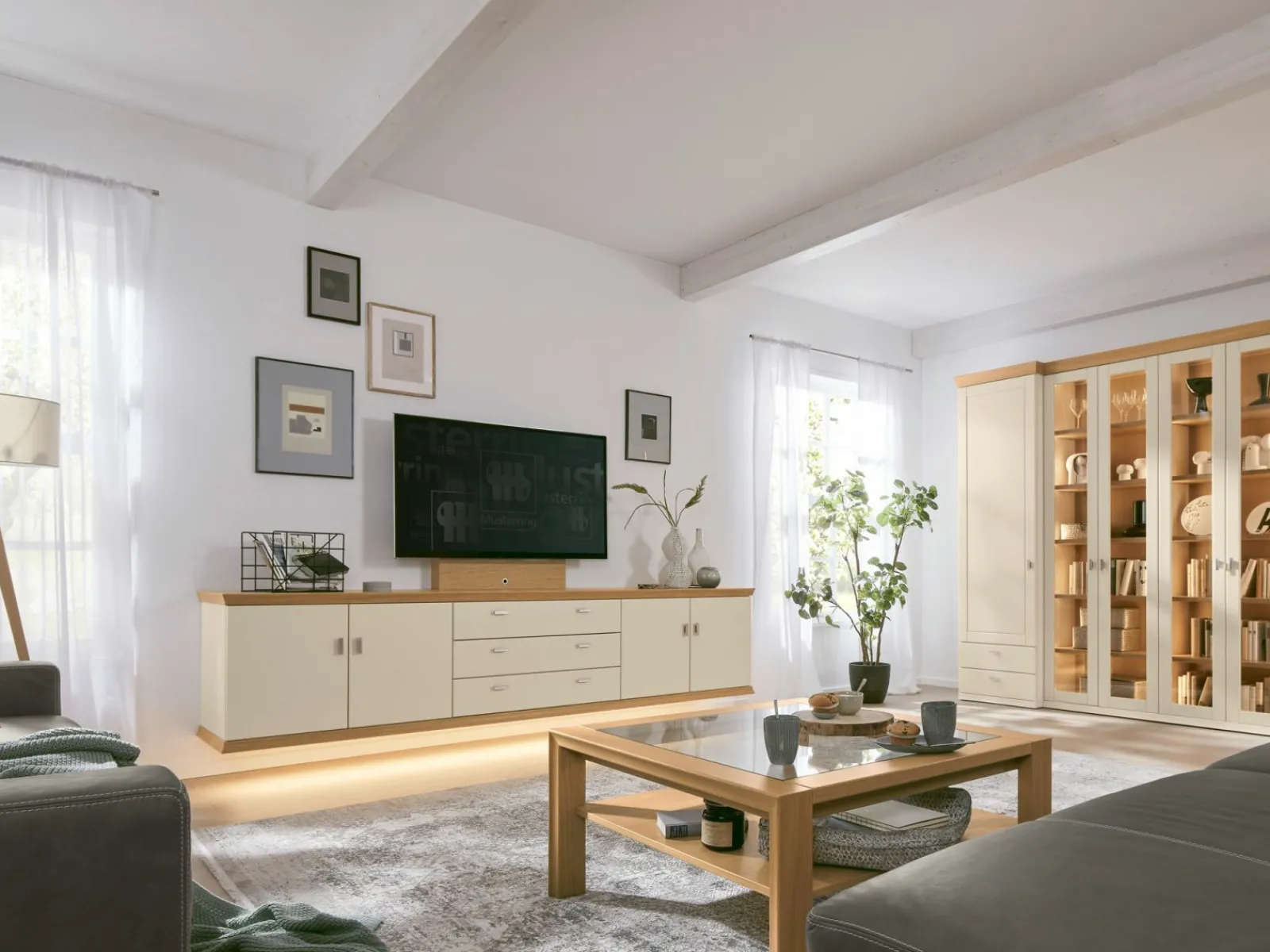 Moderne Teppiche>Musterring Webteppich modern beigebraun