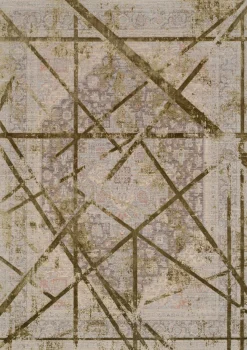 Musterring Webteppich modern braungrün^ Moderne Teppiche