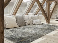 Musterring Webteppich modern graugoldfarben^ Moderne Teppiche