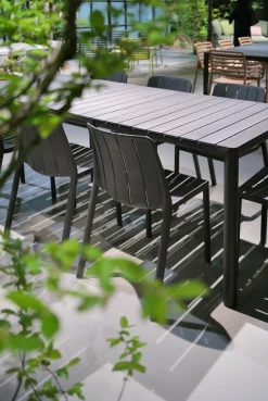 Gartentische Ausziehbar>NARDI Ausziehtisch grau