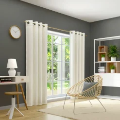 Neutex Home Deco Neutex Ösenvorhang weiß^ Gardinen-Vorhänge