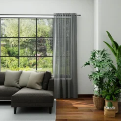Gardinen-Vorhänge>Neutex Home Deco Neutex Vorhang m. Multifunktionsband grau