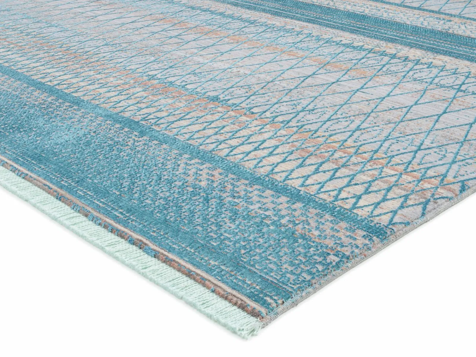 Moderne Teppiche>OCI Moderner Webteppich blau