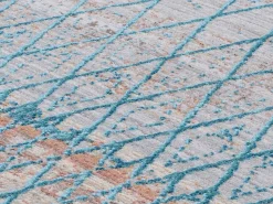 OCI Moderner Webteppich blau^ Moderne Teppiche