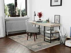 OCI Webteppich modern blaugrau^ Moderne Teppiche