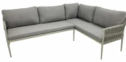 OUTDOOR Ecklounge 2tlg. braungrau^ Gartenlounge Sets
