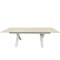 OUTDOOR Garten Ausziehtisch beige^ Gartentische Ausziehbar