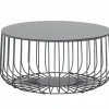 OUTDOOR Garten Beistelltisch grau^ Loungetische