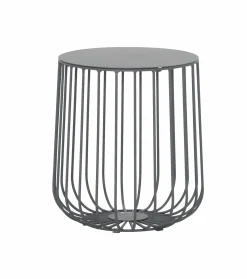 OUTDOOR Garten Beistelltisch grau^ Loungetische