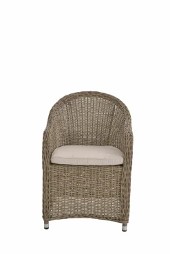OUTDOOR Garten Dining Chair braunschwarzbeigegrau^ Gartensessel