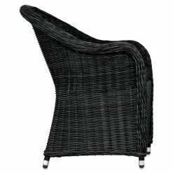 Gartensessel>OUTDOOR Garten Dining Chair schwarz